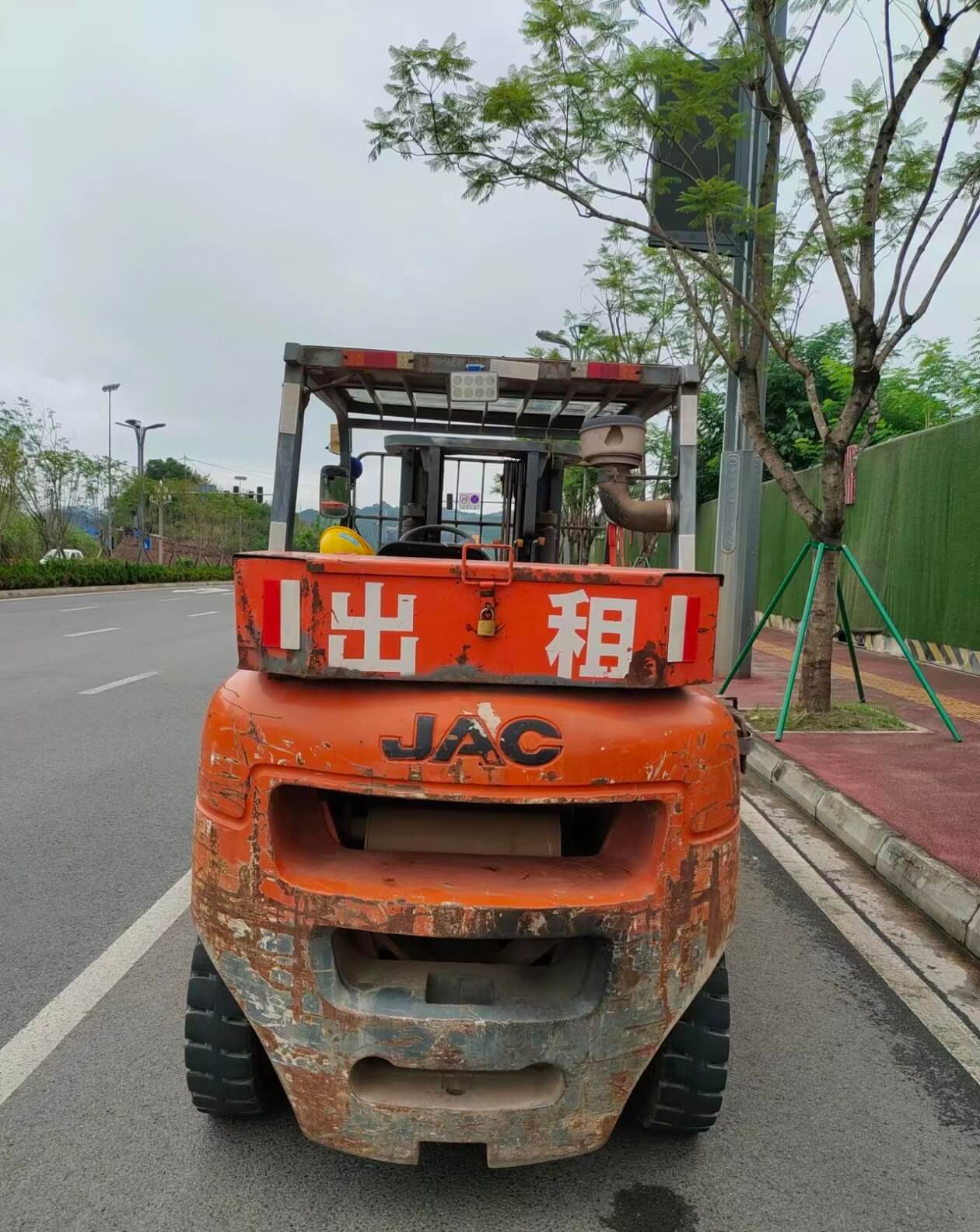 钢铁镇环保叉车出租设备实拍
